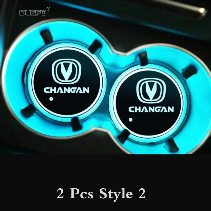 Renkli Akıllı LED Arabalı İçecek Altlığı™