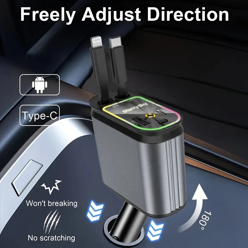 Premium 4-in-1 Car Charger™