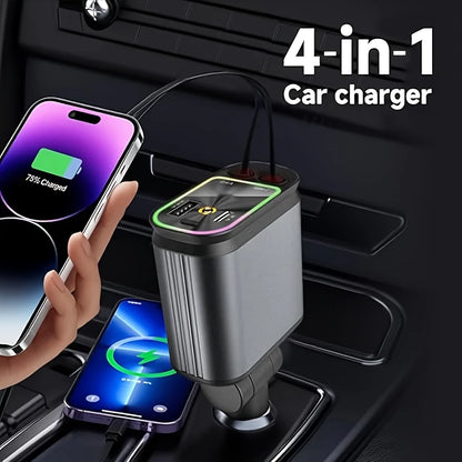 Premium 4-in-1 Car Charger™